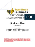Two Brain Business Ultimate Biz Plan FInal 4