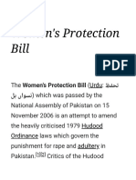 Women's Protection Bills