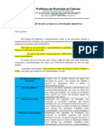 Monitoramento Do Acesso Às Atividades Remotas Explicação