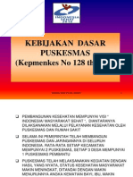 kebijakan dasar puskesmas 280507