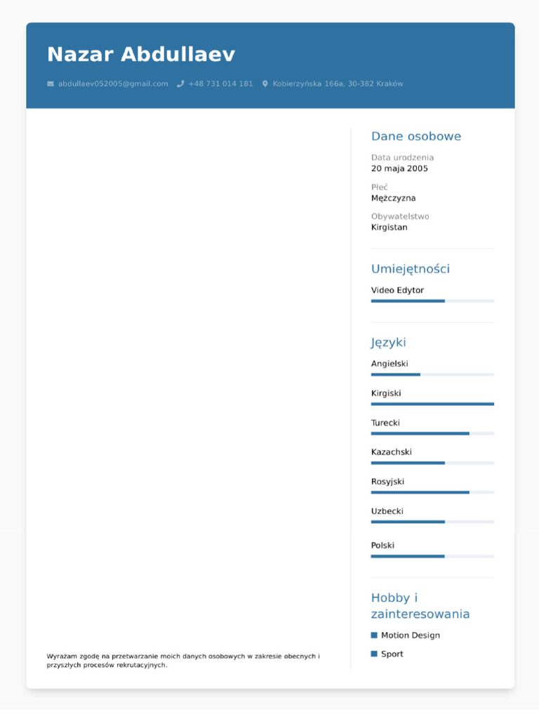 Cv pdf