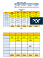 Horario Completo 2023