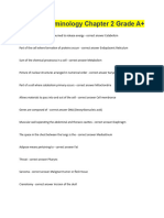 Medical Terminology Chapter 2 Grade A+