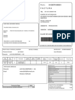 Factura: Diaz Vidal Geovanny Manuel