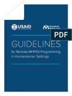 EN IMC (2022) - Guidelines For Remote MHPSS Programming in Humanitarian Settings