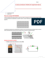 PRÁCTICA 1: Montajes en Placa Protoboard. Medida de Magnitudes Básicas