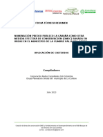 Ficha Tec LA CUMBRE DEF OMEC CorpoRedes - LA CABAÑA 190 HA