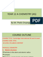 Chemistry Notes Yr 12