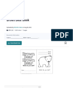 Brown Bear Book - PDF