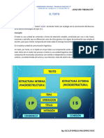 El Texto Estructura y Tipos