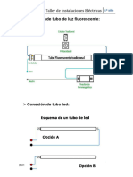 Conexión de Tubo de Luz