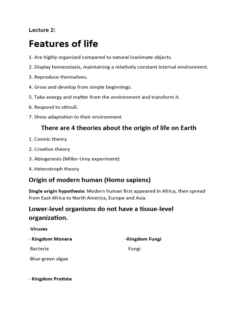 Biology 2nd Lecture | PDF | Cell Membrane | Endoplasmic Reticulum