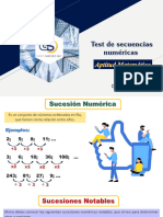 Test de Secuencias Numéricas 2 Resolucion