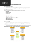 Star and Snowflake Schema in Data Warehouse With Model Examples