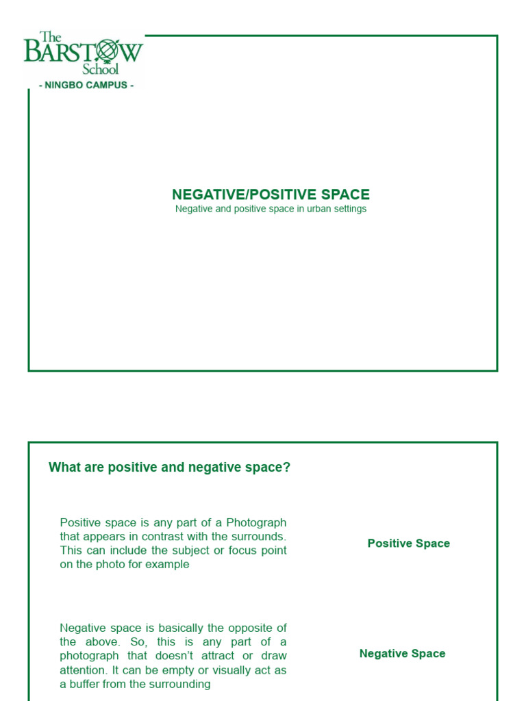 Negative and Positive | PDF