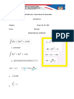 Integraciòn PR Sustiruciòn