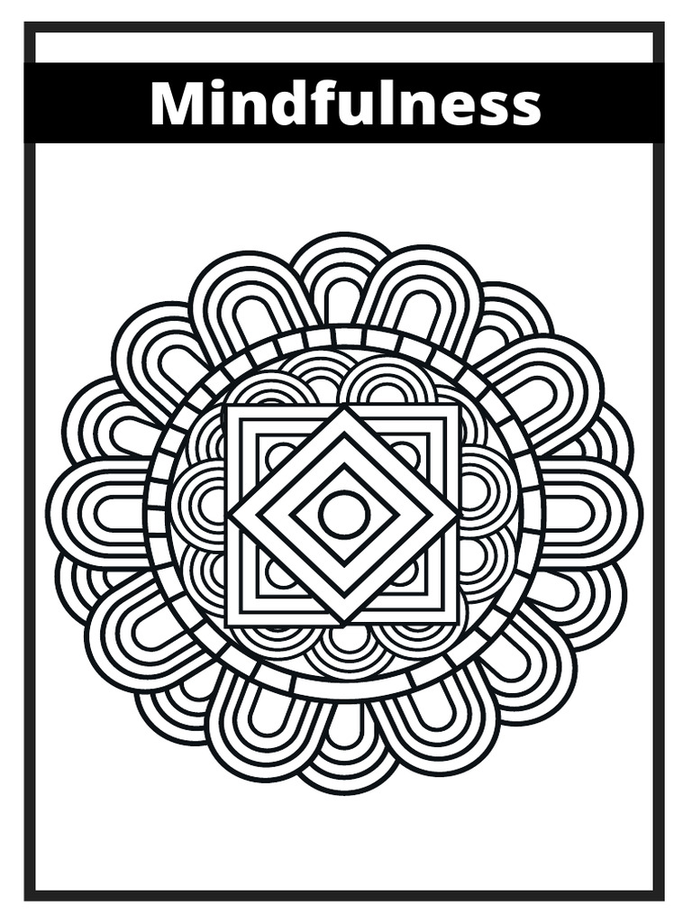 Mindfulness Colouring Sheets | PDF