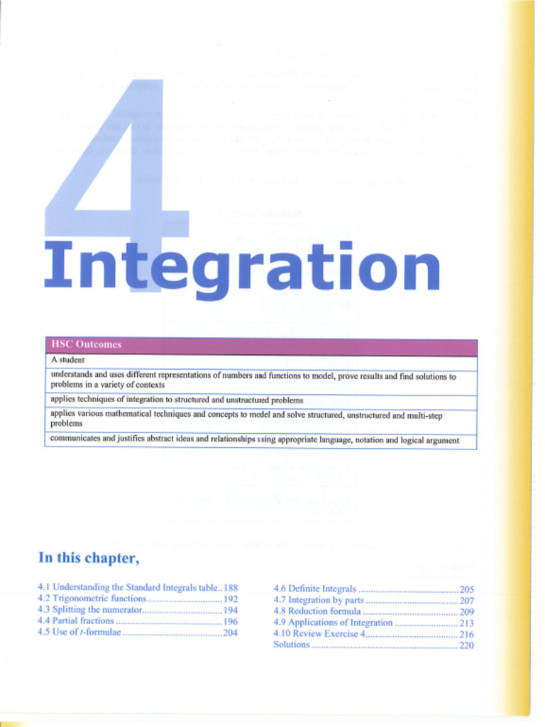 Integration Pdf