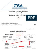 5-La Perforacion - Presiones - Perf1 Posg 2023