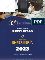 Banco de Prenguntas Enfermeria - Convocatoria i 2023