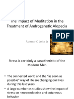 The Impact of Meditation in The Treatment of Androgenetic Alopecia