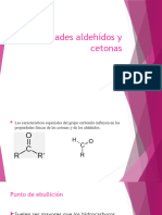 Propiedades Aldehídos y Cetonas