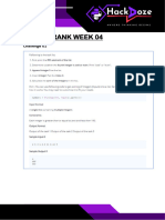 Hackerrank Week 04