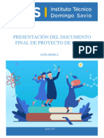 3 GUIA BÁSICA (Presentación Del Documento Final PROY - GRADO ITDS)