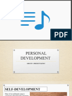 PERSONAL DEVELOPMENT gr1