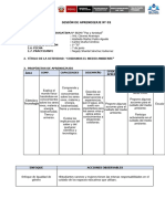 Sesion de Aprendizaje #2 - Ciencia - 7 de Junio