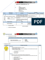 Sesion de Aprendizaje N°1 Personal Social 6 de Junio