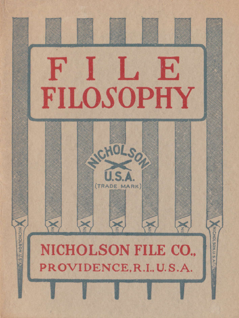 Nicholson File Philosophy 1928 PDF