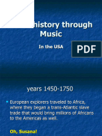 Some history through Music