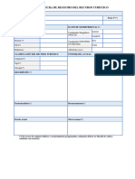 ANEXO 1 - Inventario Turístico - Ficha Fase I - Categorización