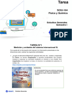 Fisica y Quimica Tarea 1 Ejercicios y Resolución