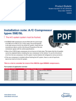 DENSO Installation Note Compressor 55E.SL EN