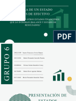 Estado de Flujo de Efectivo - Estructura