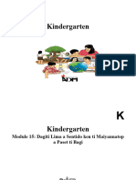 Kindergarten-Quarter 1-Week 8-ADM-Iloko-MELC 15