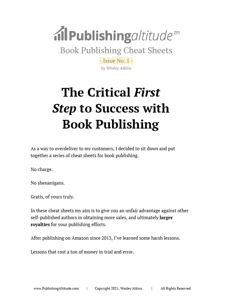 kdspy-the-critical-first-step-to-success-with-kindle-book-publishing