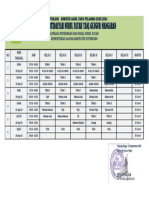 Jadwal Uts