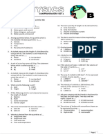 Comprehension Test 1 B