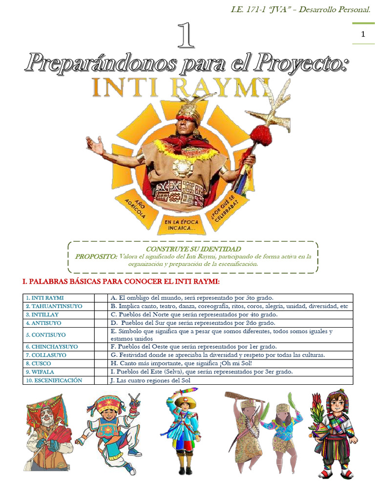 Música y Danza del Inti Raymi | PDF | Arte