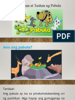 Pabula Week 1