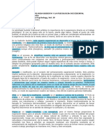 C1C2 - Trungpa (1987) ENCUENTRO DE LA PSICOLOGIA BUDISTA Y LA PSICOLOGIA OCCCIDENTAL