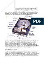 Hardisk Merupakan Piranti Penyimpanan Sekunder Dimana Data Disimpan Sebagai Pulsa Magnetik Pada Piringan Metal Yang Berputar Yang Terintegrasi