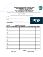 Daftar Hadir Peserta Sosialisasi