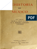 383091916 Dr D Francisco Placarte Y Navarrete Prehistoria de Me Xico