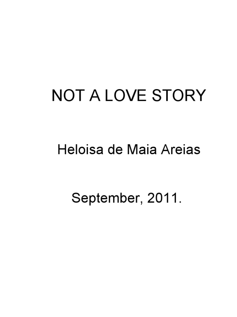 Not A Love Story PDF
