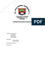 Fundamentaciones (Sociales, Lengua, Naturales, Matemática, FeC)