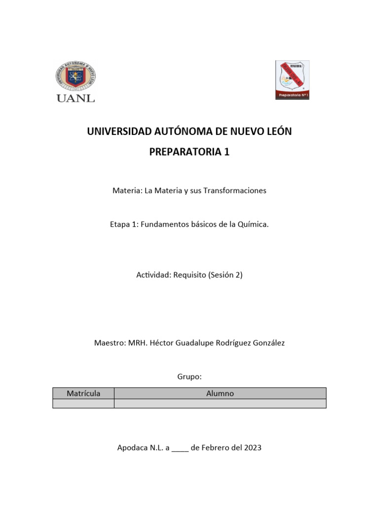 Actividad de Requisito Sesión 2 Etapa 1 | PDF | Evaluación | Importar